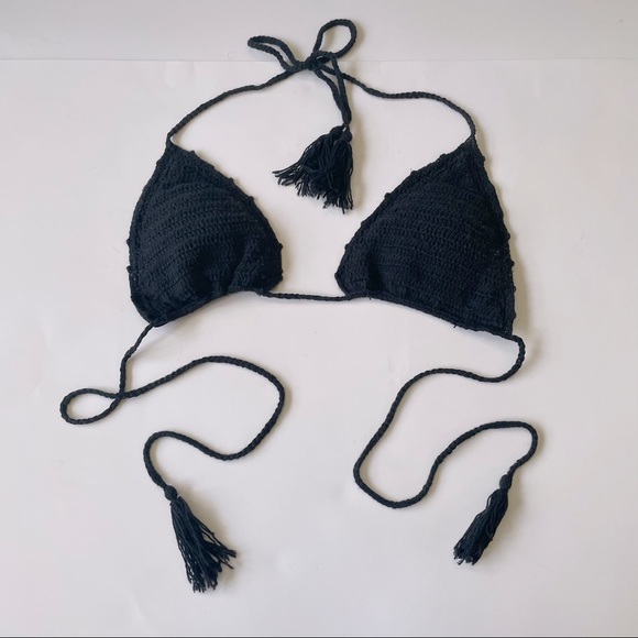 Beauty and the Beach Other - Crochet Bikini triangle Top szM